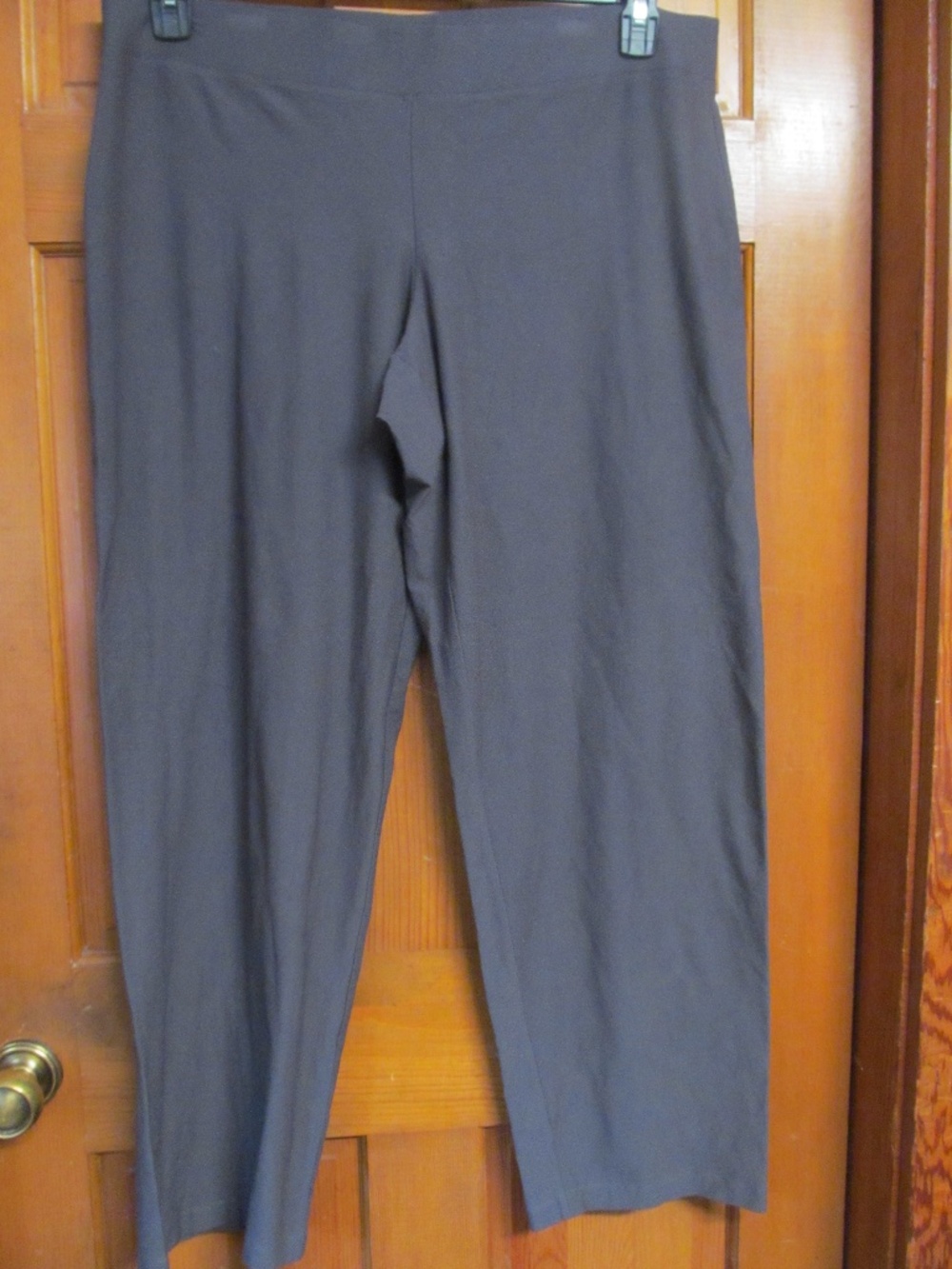 Eileen Fisher Women's Gray Knit Pants Style #78121 Size XL